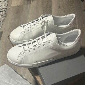 JOA barefoot white leather shoes (US 11)